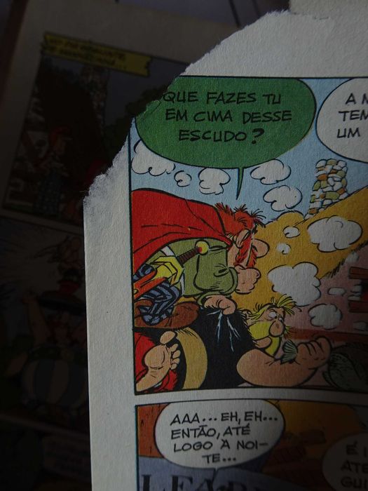 Livro Ibis - Astérix - A Zaragata (capa dura)