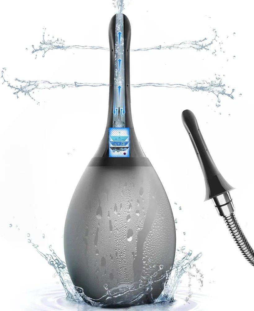 Urządzenie do lewatywy 245 ml, nasadka prysznicowa