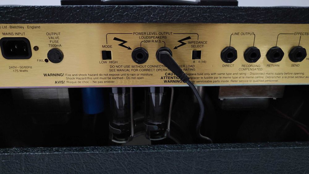 Wzmacniacz MARSHALL 4501 JCM 900 Lampa 50w - kombo gitarowe+footswitch