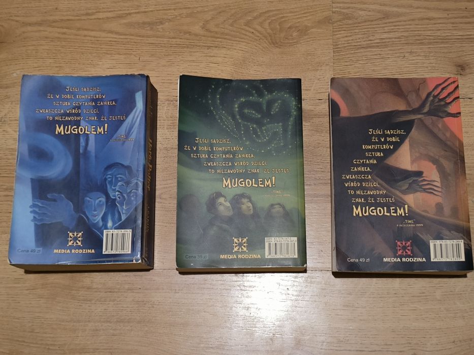 Harry Potter Oryginalne Książki J. K. Rowling Oryginalna Książka