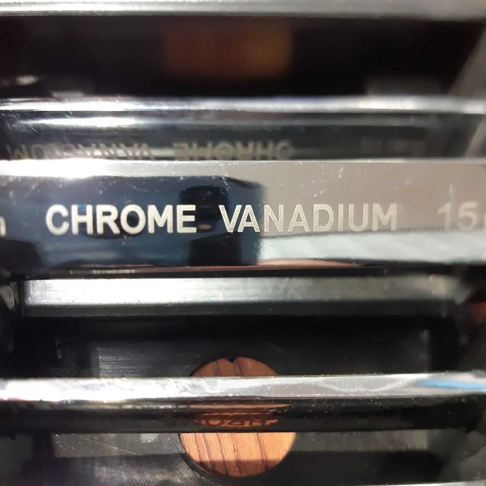 Набір рожково - накидних ключів з тріскачкою 8 шт. chrome vanadium .