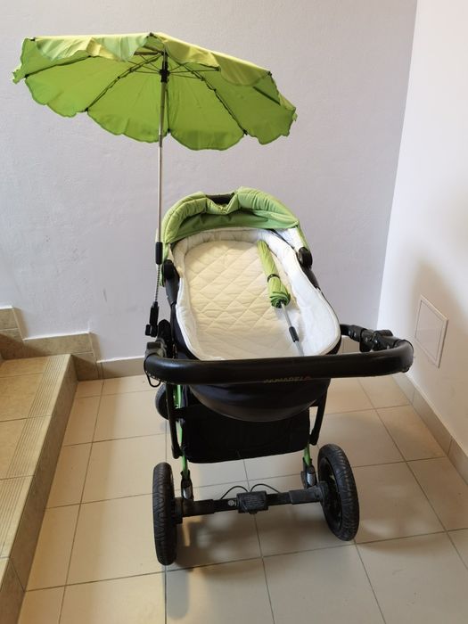 Wózek dziecięcy Camarelo Sevilla 3w1 spacerówka gondola 3 m - 6 lat