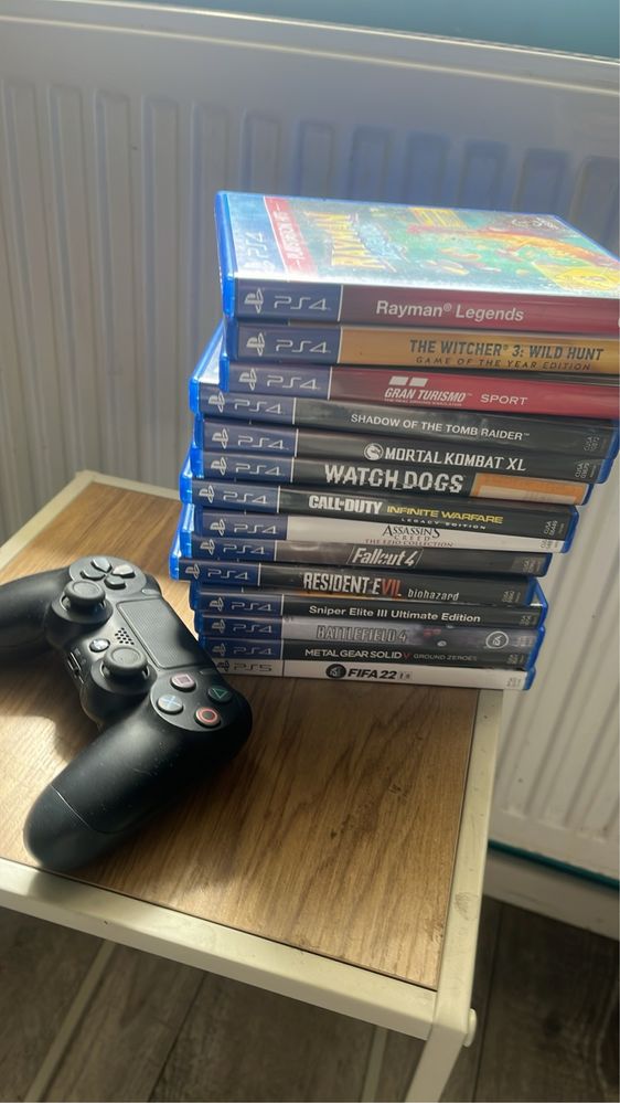 Ps4 plus gry i pad bdb stan