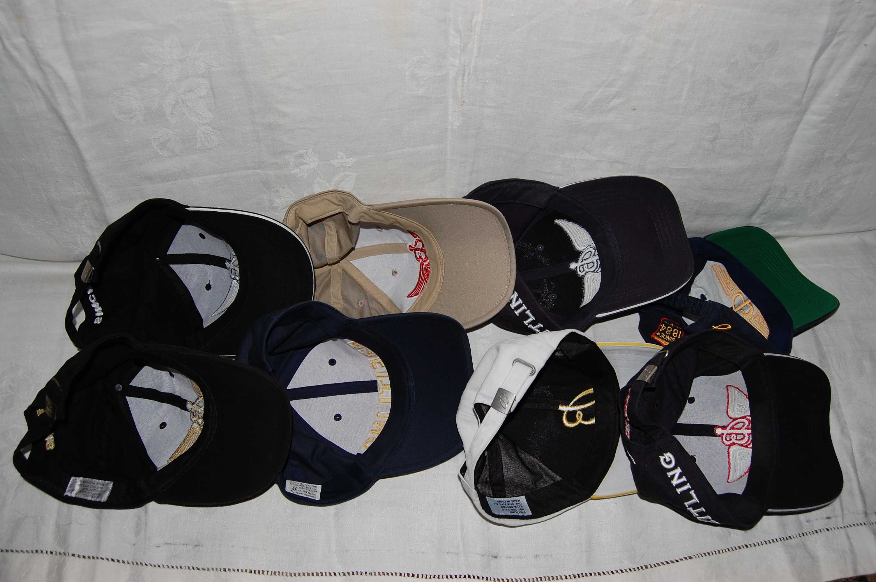 Коллекция  кепок бейсболок часовой фирмы Breitling, 6 шт. оригиналы.