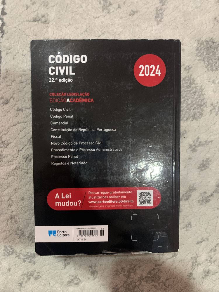 Livro codigo civil 2024