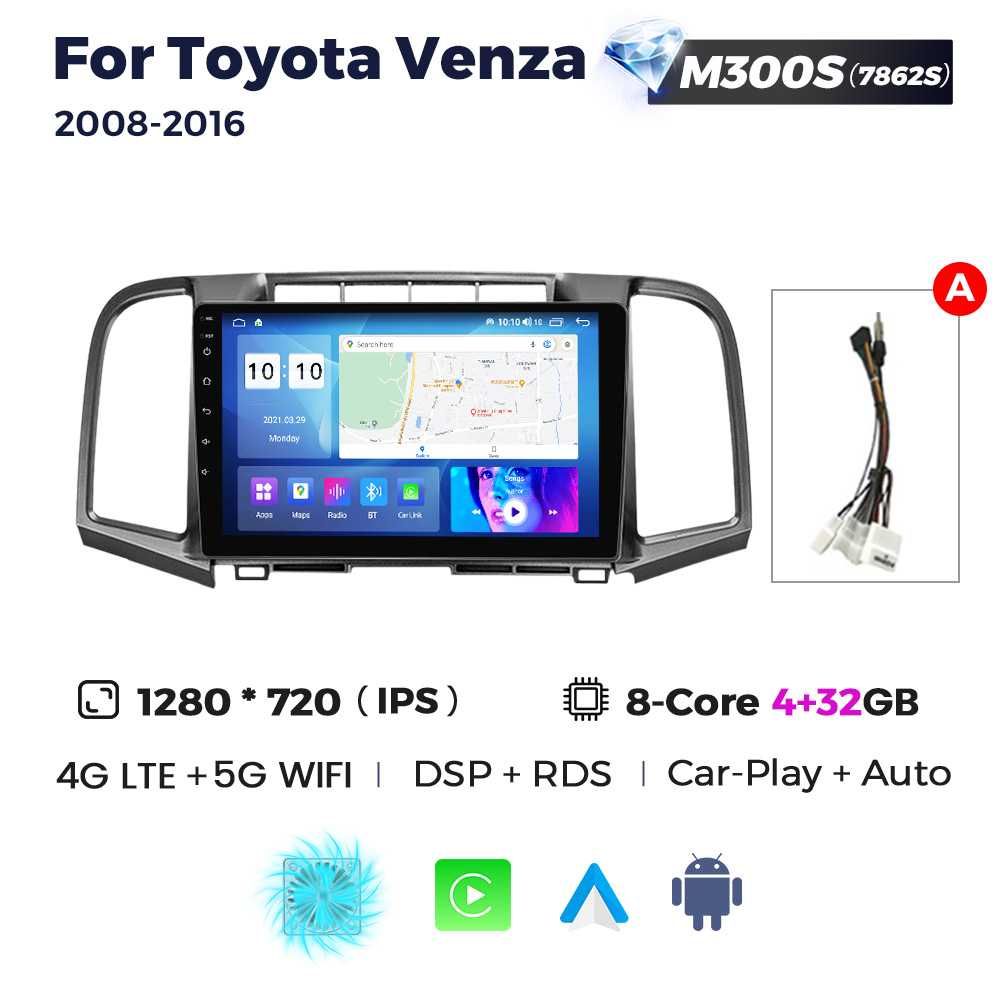 Магнітола Toyota Venza 2008-2016 GPS навігація мультимедіа Android