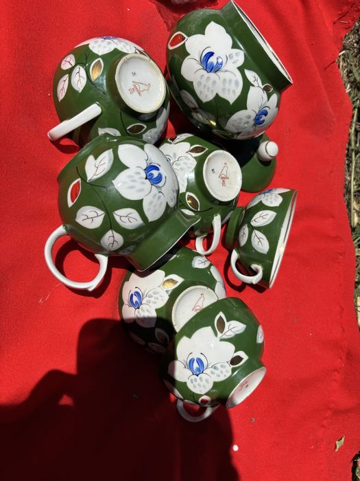 Сервіз чайний дружковка лфз дулево сервиз посуд ссср