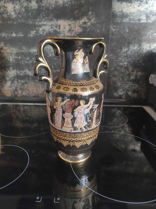 Ваза Греція з позолотою 24 K Gold