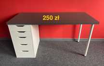 NOWE biurko z kontenerkiem IKEA