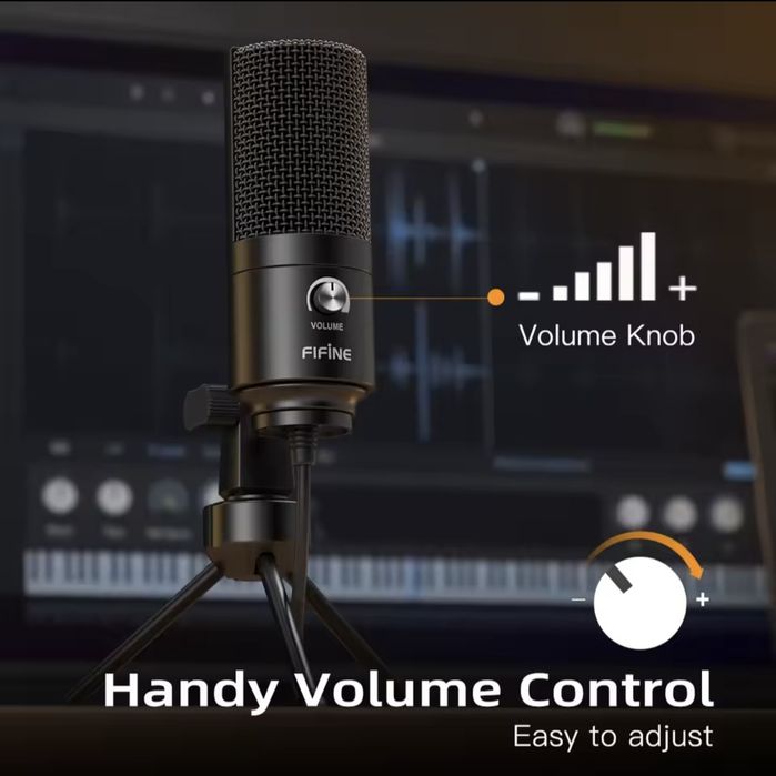 Профессиональный микрофон FIFINE K669B.