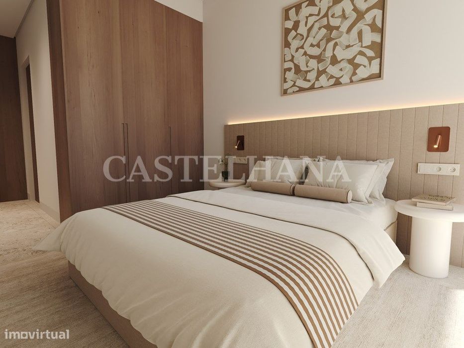 Apartamento T1 com varanda, junto à praia, no Carvoeiro, Algarve