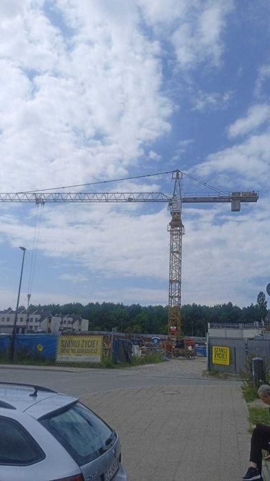 Dźwig żuraw wieżowy Liebherr 112 EC-H 1990r używany