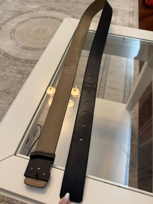 Louis Vuitton . Мужской кожаный ремень. Б/у, хорошее состояние