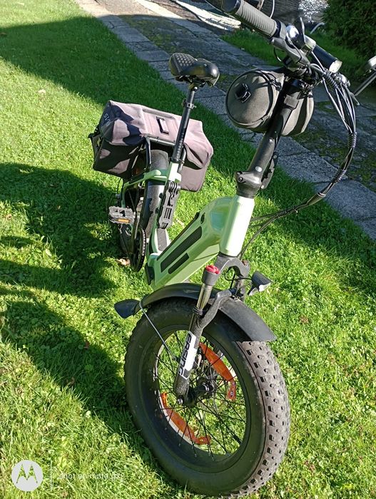 Rower elektryczny skladak