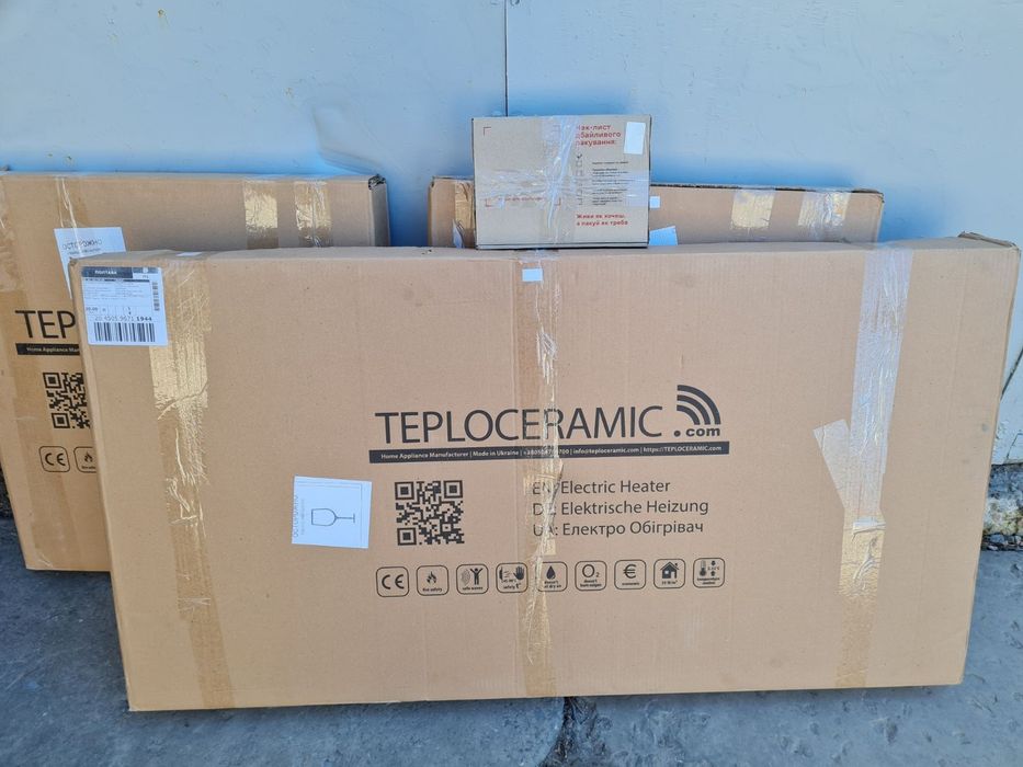 Обігрівачі Teploceramic