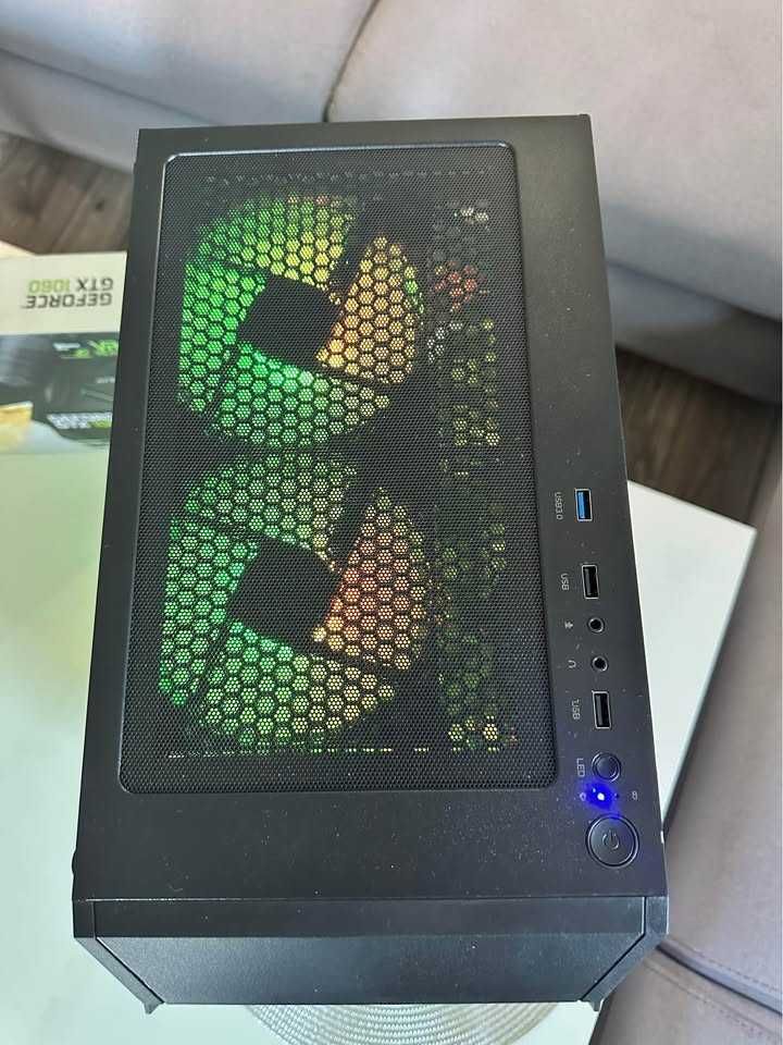 Komputer Gamingowy RGB i5-8400, gtx 1060 6GB, 16gb ram ddr4 ssd +hdd