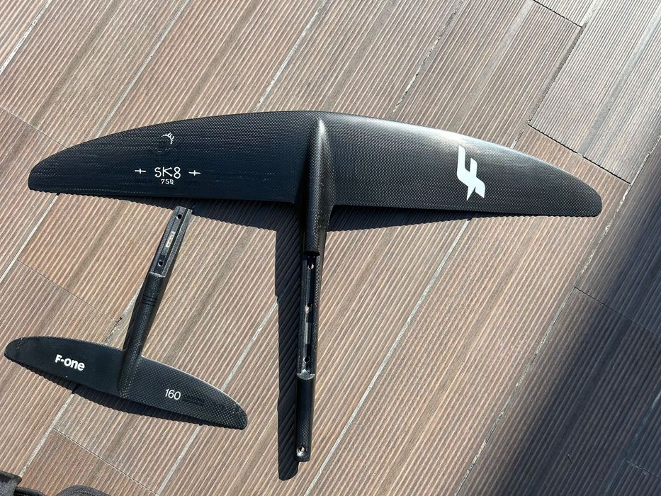 Foil F.One Carbon Sk8 750 + Stab HM Carbon 160 Carving