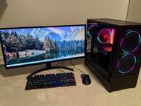 Zestaw komputer do GIER | i5 14gen | RTX | 32 DDR5 | SSD | Monitor PC