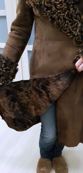 Дубленка женская р.46-48