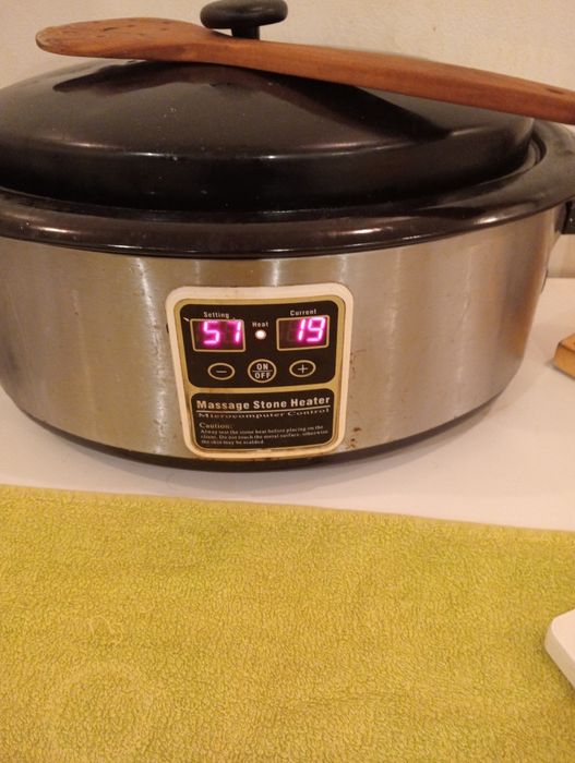 Panela pedras quentes - geotermal