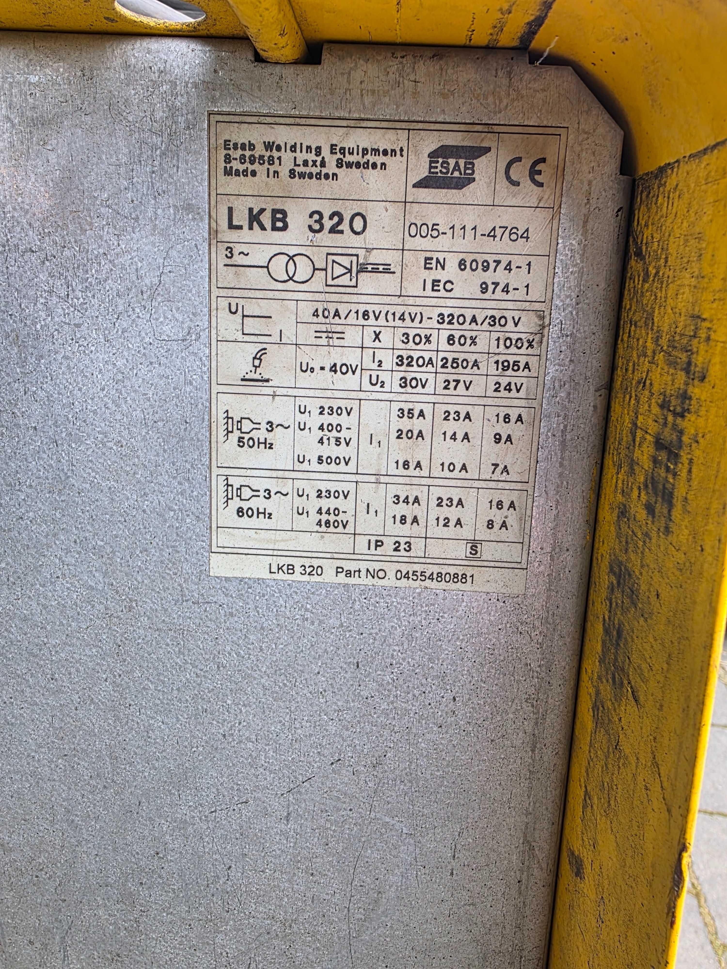 Esab Lud 320A  Puls