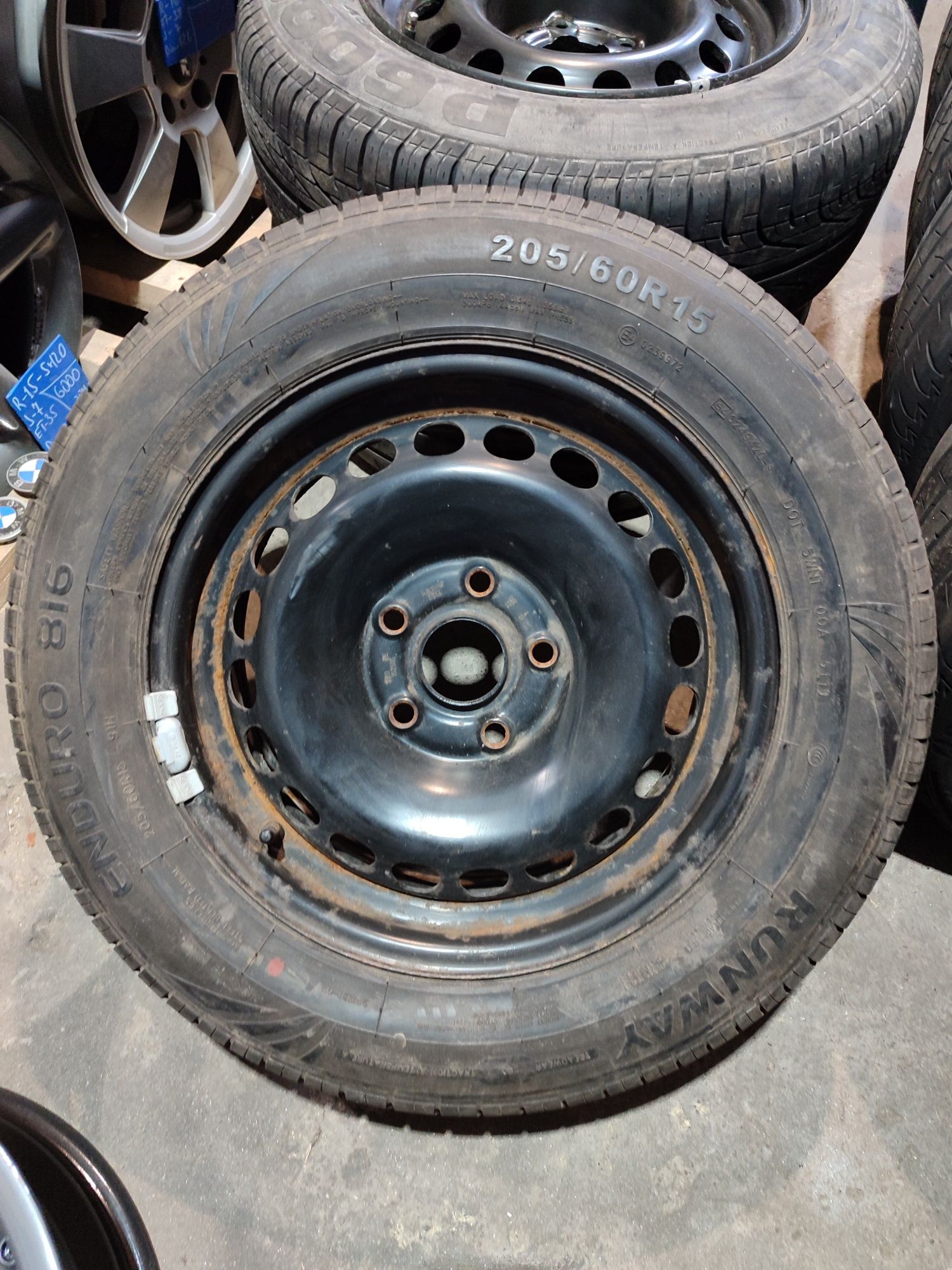 Запаска R-15. 5×112. J-6. ET-37. Dia-57.1