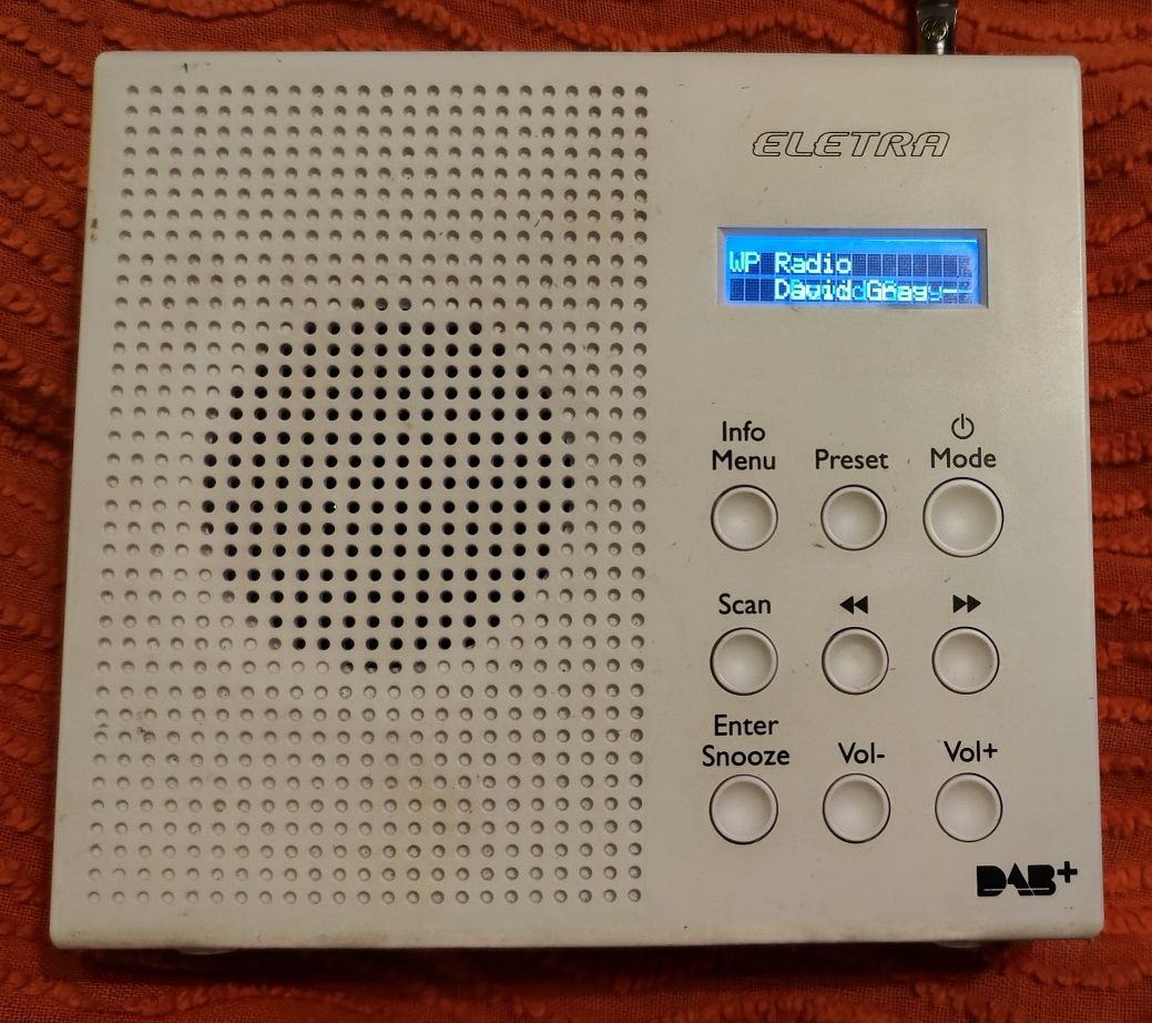 Radio DAB± Eletra EVOICE17W cyfrowe i analogowe
