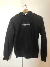 Sweatshirt Supreme Black Logo