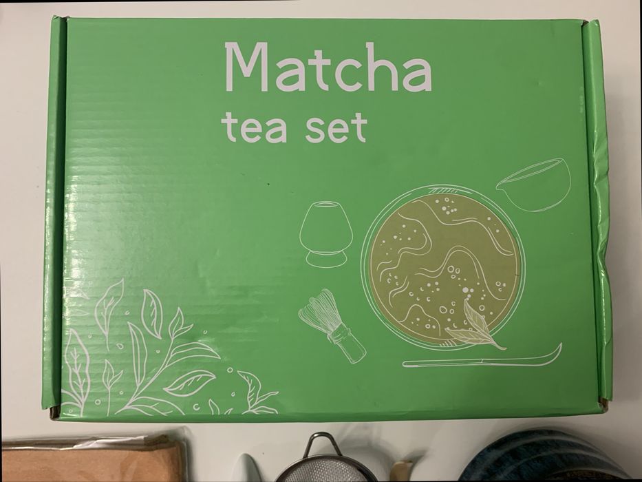 7-częściowy zestaw do matchy ceramika matcha tea set
