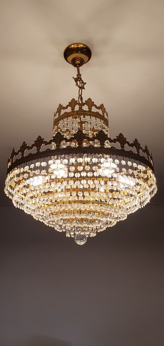 Lustre  Cristal tecto