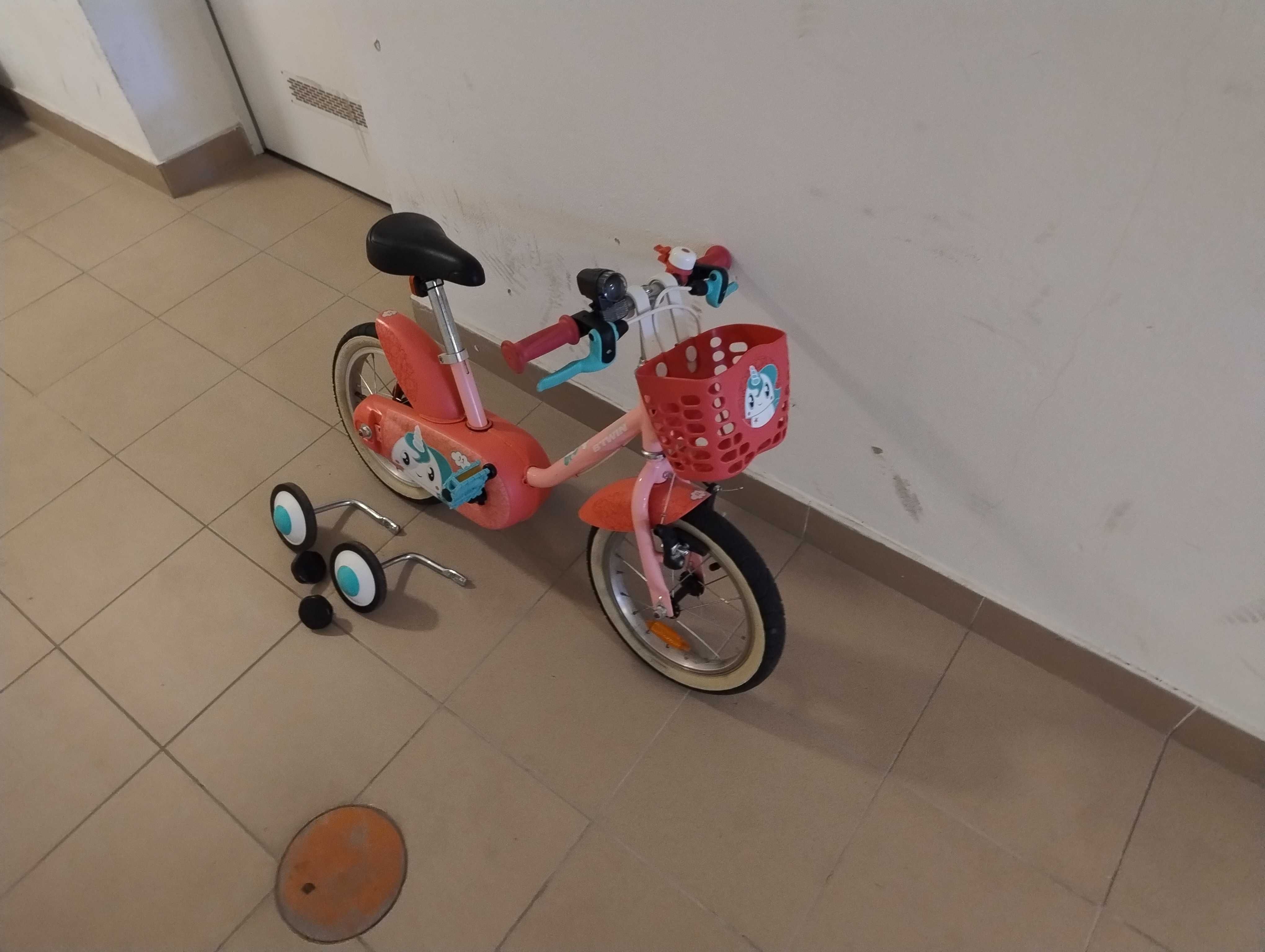 Rowerek dziecięcy Btwin Jednorożec 500 14"