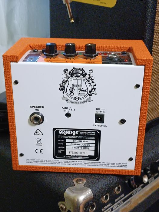 Гітарний комбопідсилювач Orange Crush Mini (3Вт)