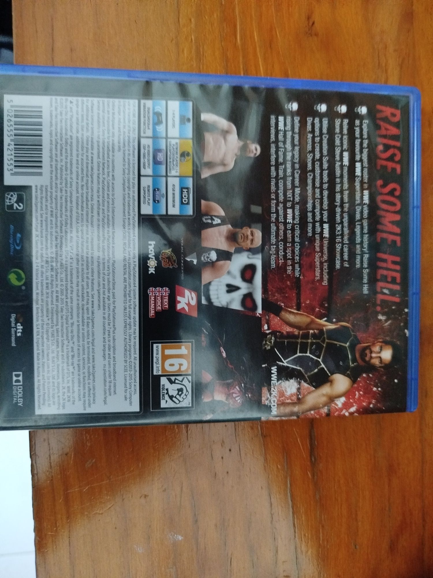 Jogo de luta 2k16