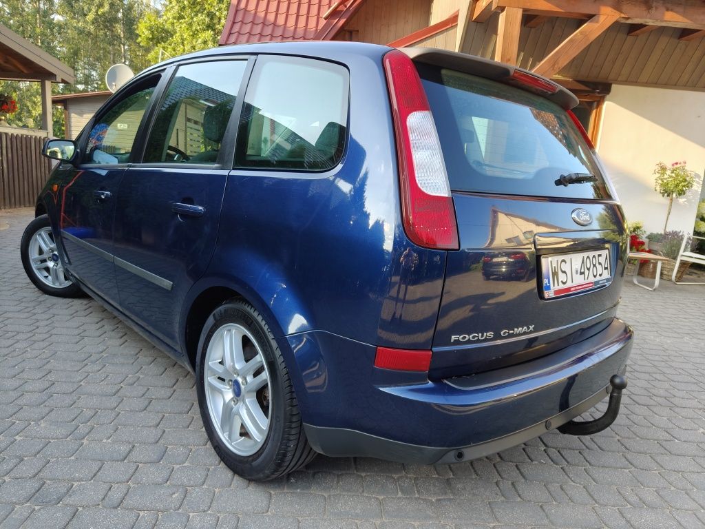 C MAX 1.8 Benzyna 120KM Alu Clima Wnętrze jak Nowe ZAREJESTROWANY