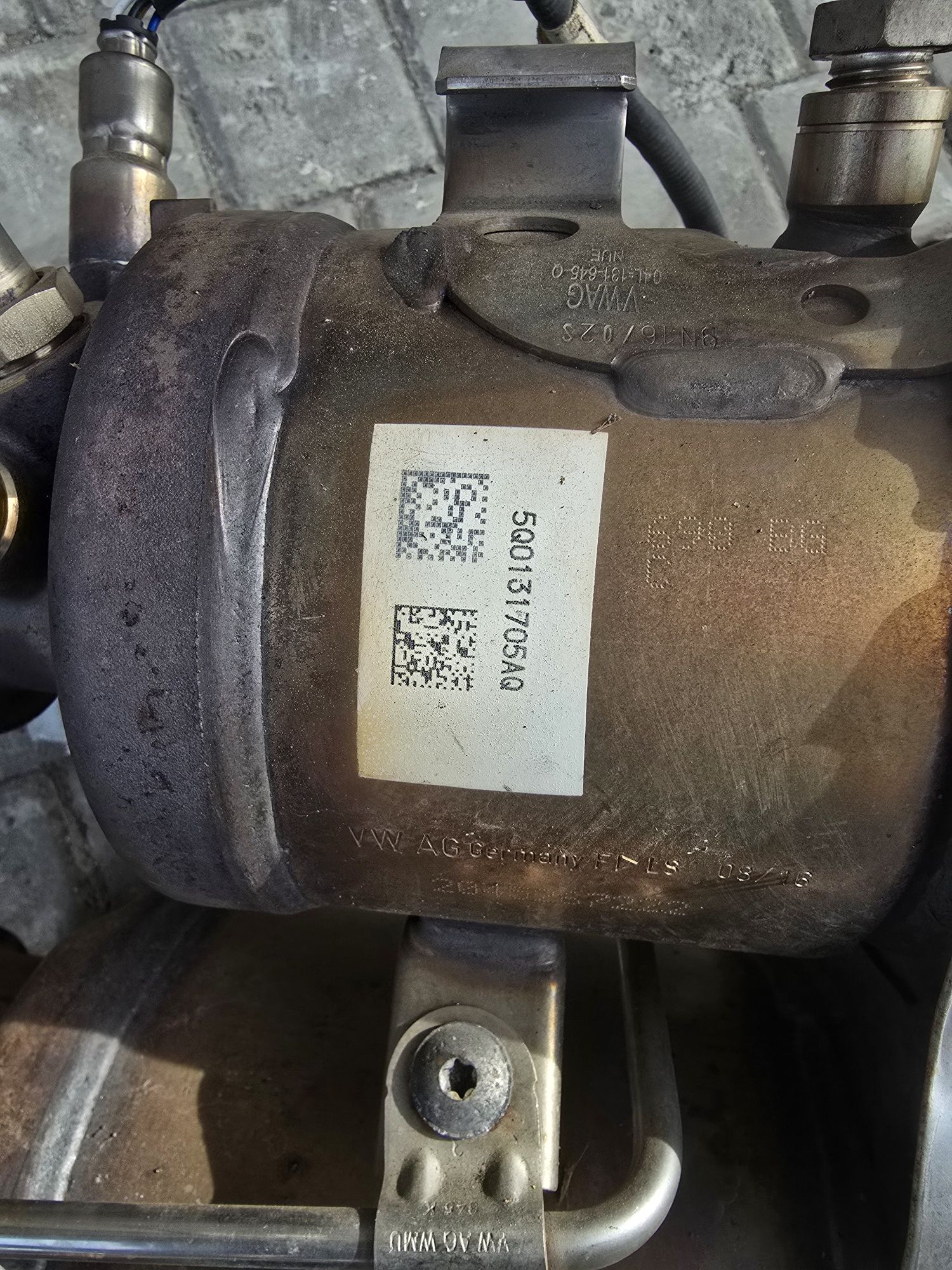 Katalizator dpf filtr cząstek stałych 2.0 tdi crl crb dfg dfc dfs