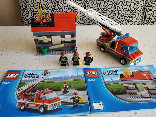 Лего Lego city 60003 выезд на пожар оригинал