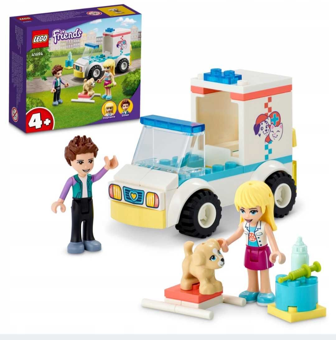 Wyprzedaż! Lego Friends Karetka kliniki dla zwierząt 41694