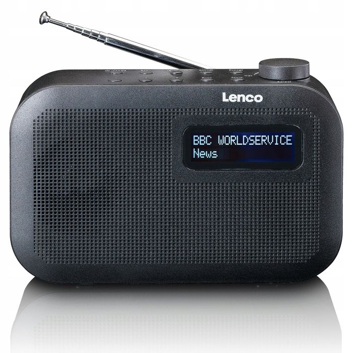Radio Przenośne Kompaktowe Cyfrowe Dab+ Fm Bluetooth Bateryjne 230V