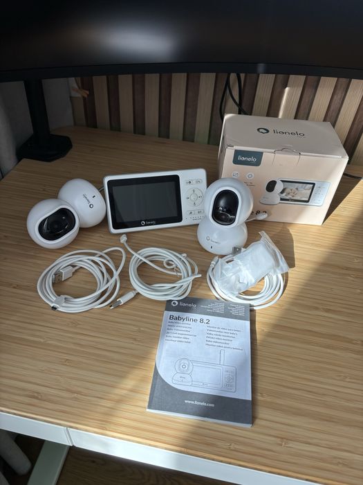 Niania elektroniczna Lionelo Babyline 8.2 dwie kamerki