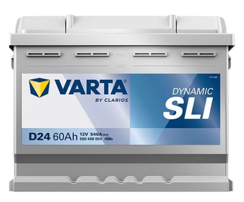Nowy akumulator Varta SLI Dynamic D24 12V 60ah 540A FV/GWAR