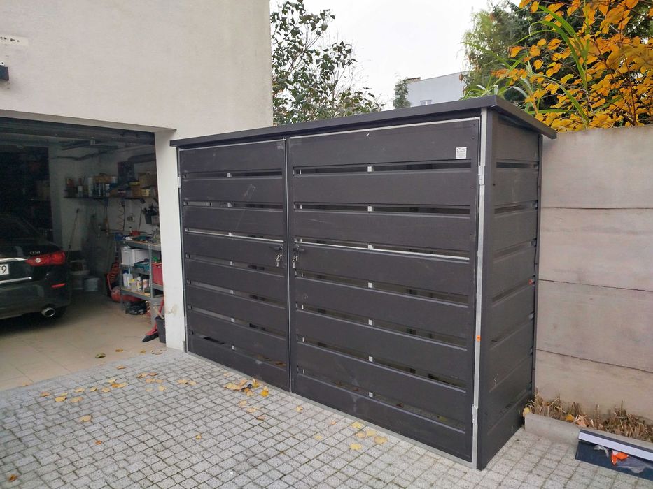 Wiata Panelowa Śmietnikowa