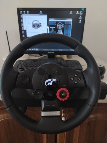 Руль Logitech Driving Force GT (конкурент G25, G27 G29) игровой для ПК