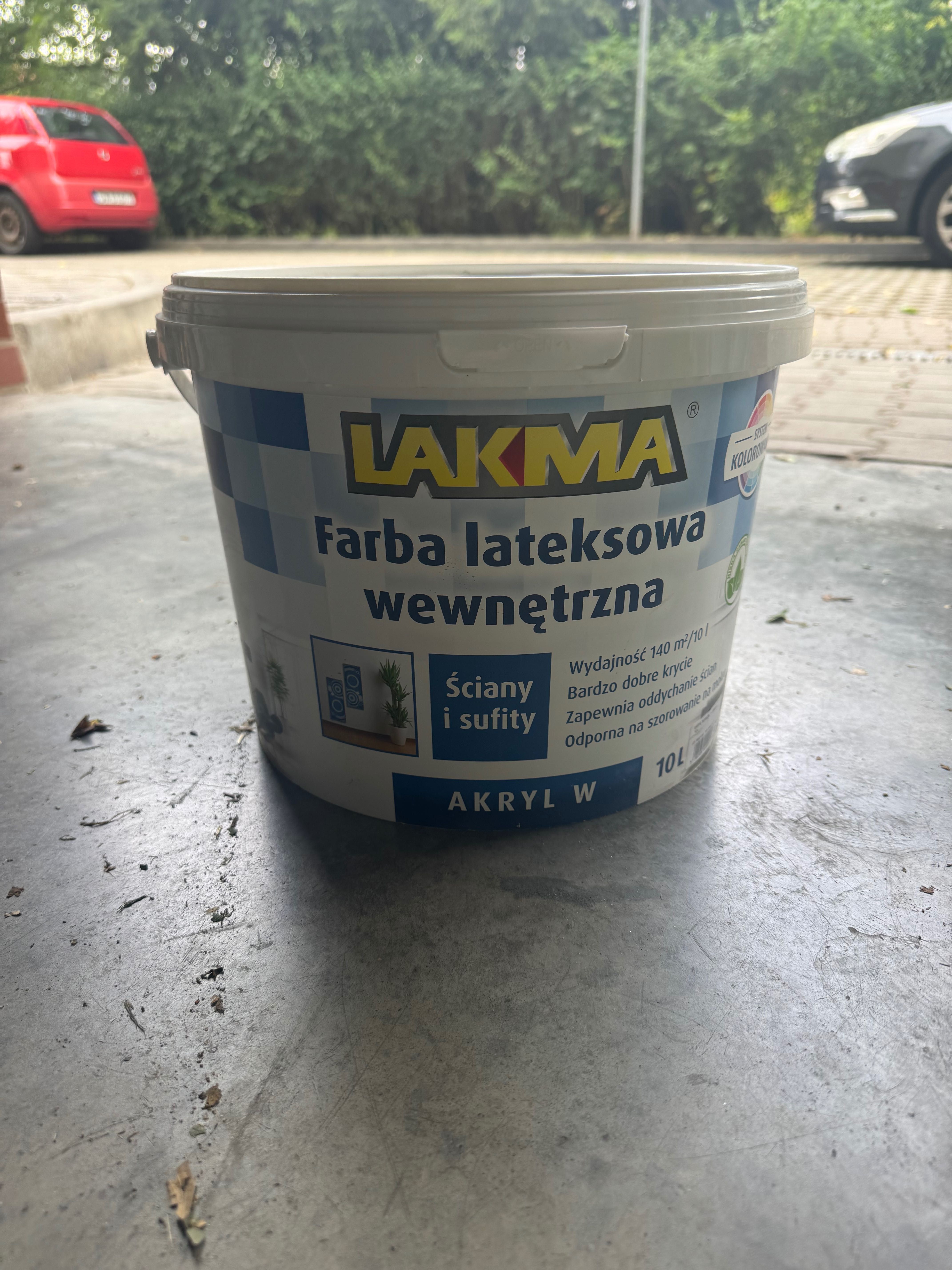 Farba lateksowa wewnętrzna LAKMA
