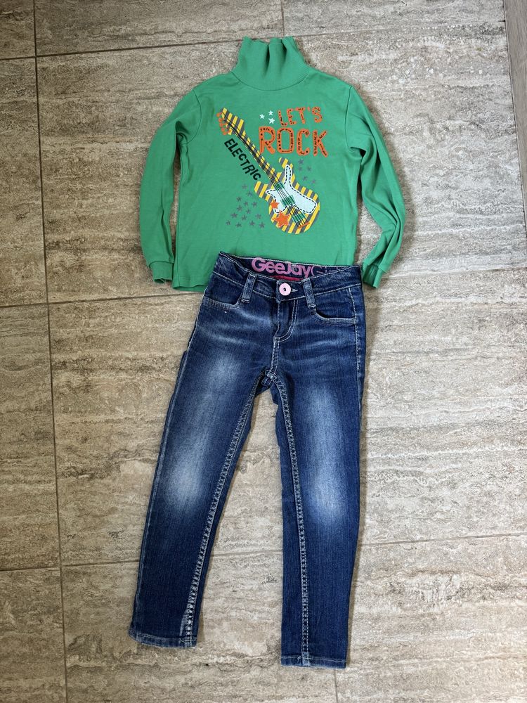 Костюм штани гольф кофта джинси 116 см Next Reserved Zara