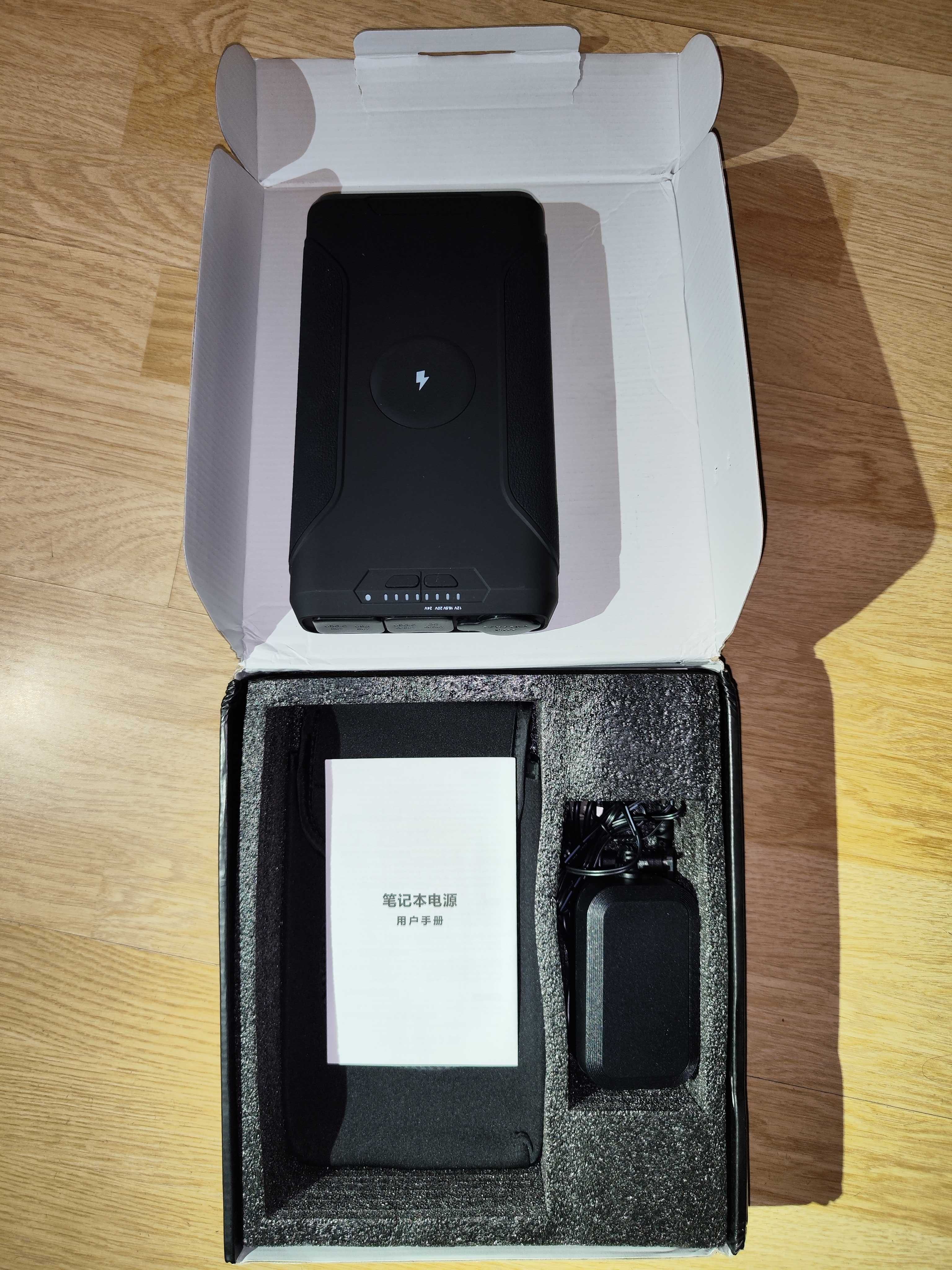 Павербанк зовнішній акумулятор Power Bank 72000 mAh Black