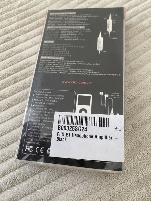 FiiO E1, wzmacniacz słuchawkowy dedykowany dla urządzeń Apple