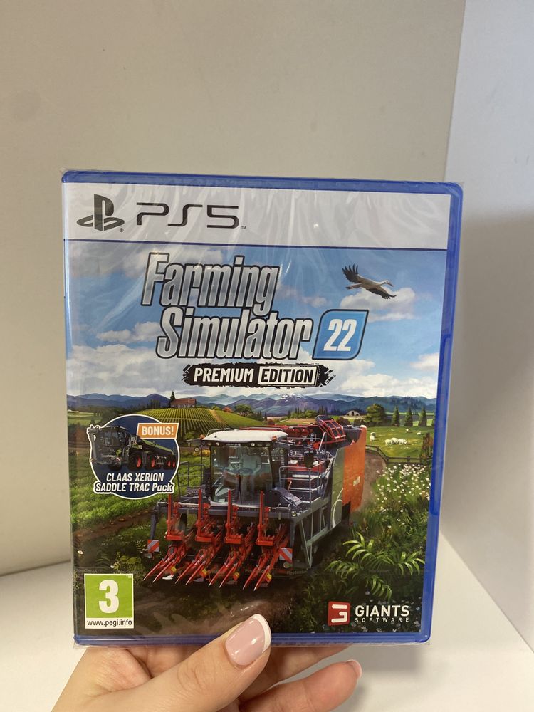 Gra Farming Simulator 22 premium edition ps5 NOWA