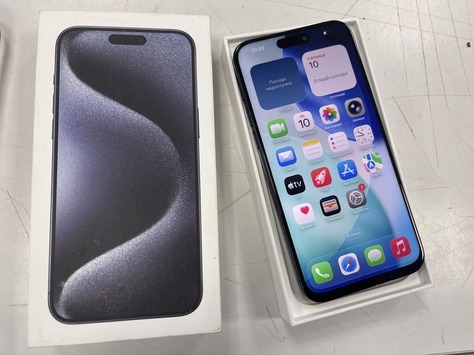 Продам телефон iPhone 15 Pro Max 256Gb 88% esim стан гарний