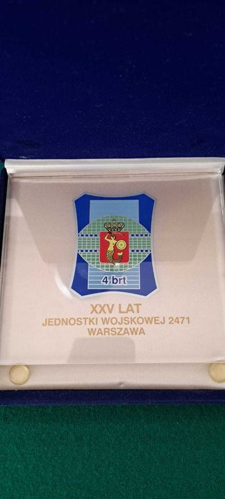 Plakieta XXV-lecia BRT