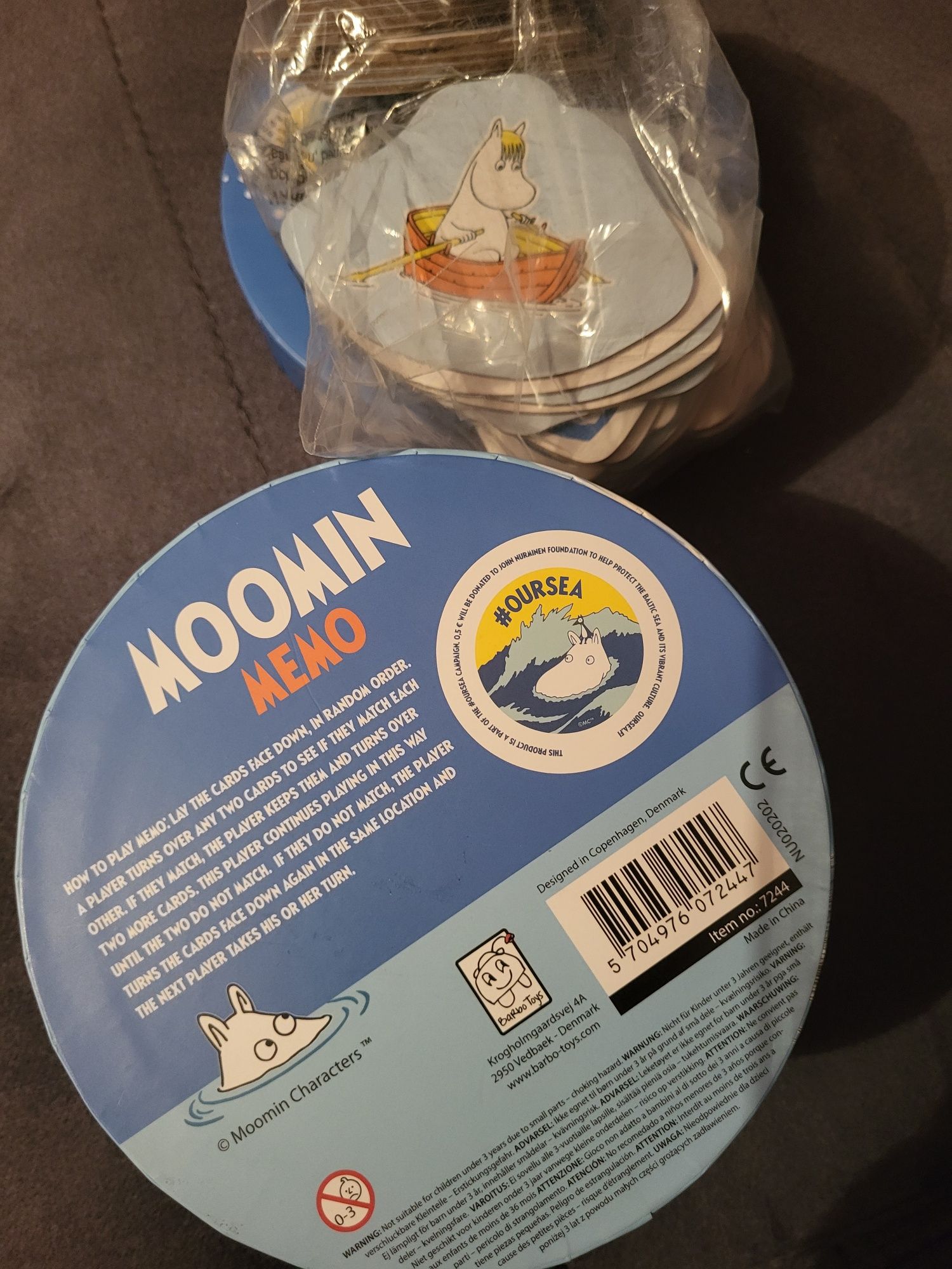 Gra memory. Muminki. Moomin